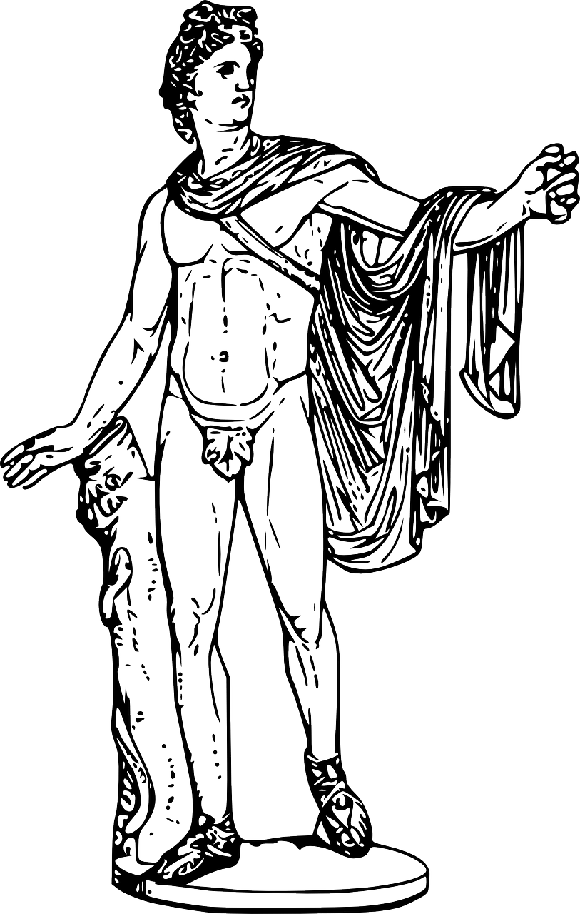Download free photo of Apollo,ancient,greek,art,mythology from