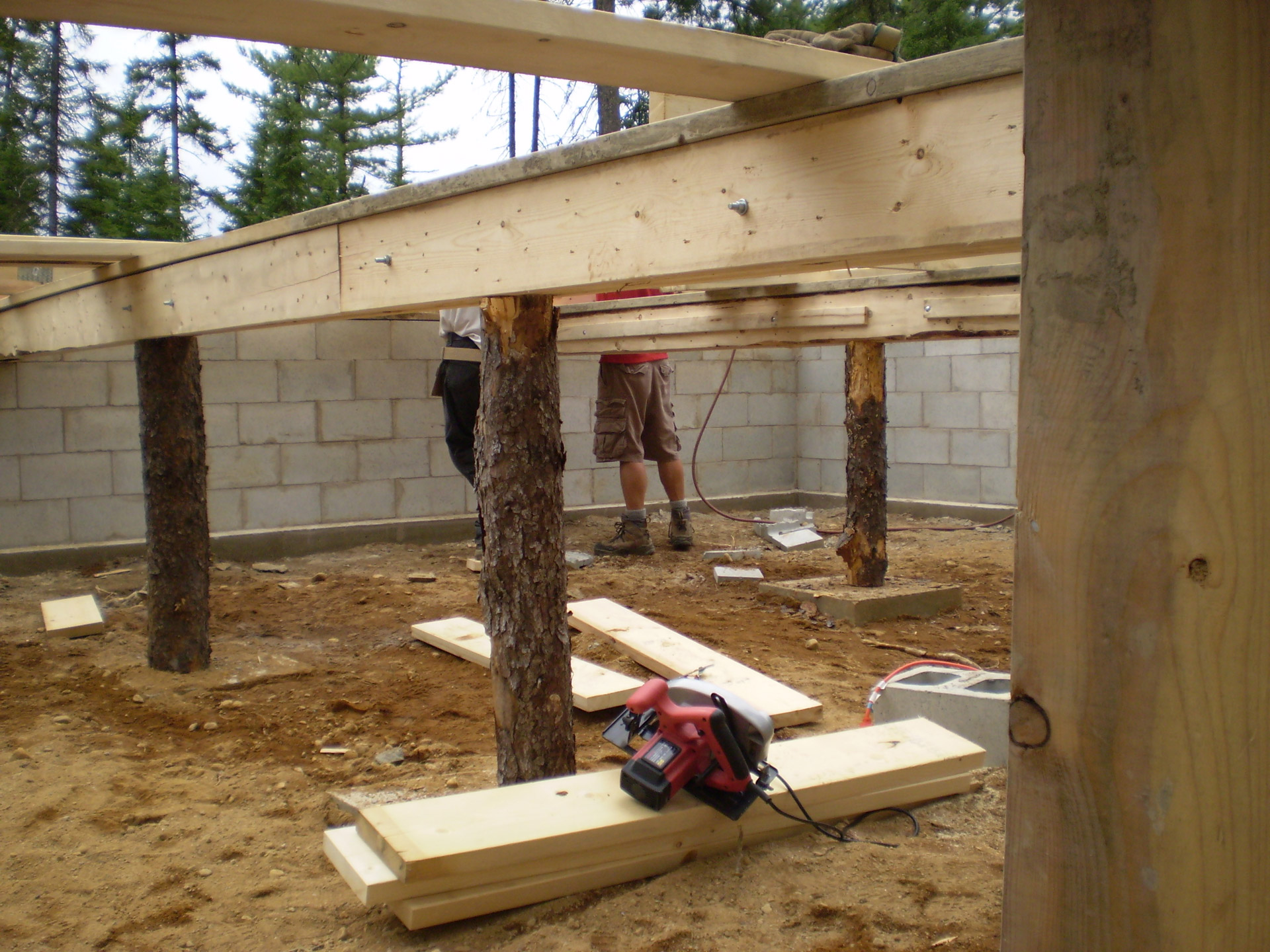 Chalet,work,build,construction,floor free image from