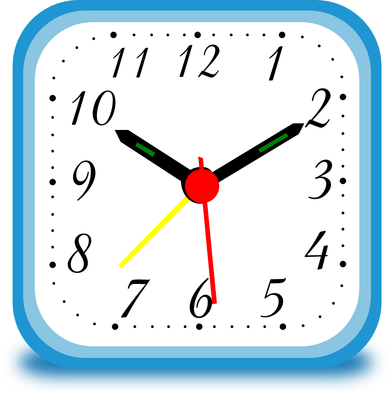 Clock,square,time,instrument,alarm free image from