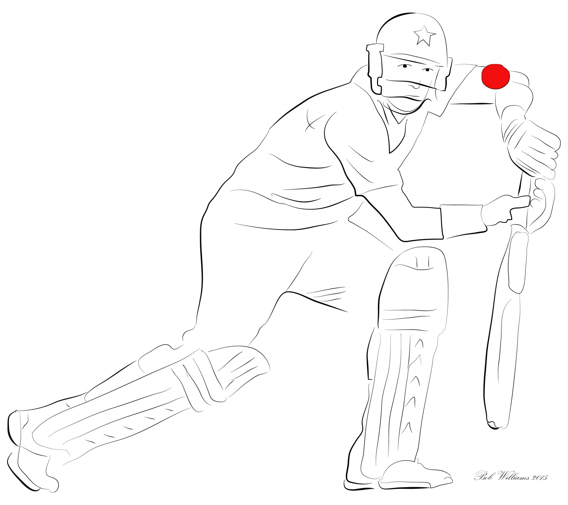 Cricket,batsman,sport,vector,drawing free image from