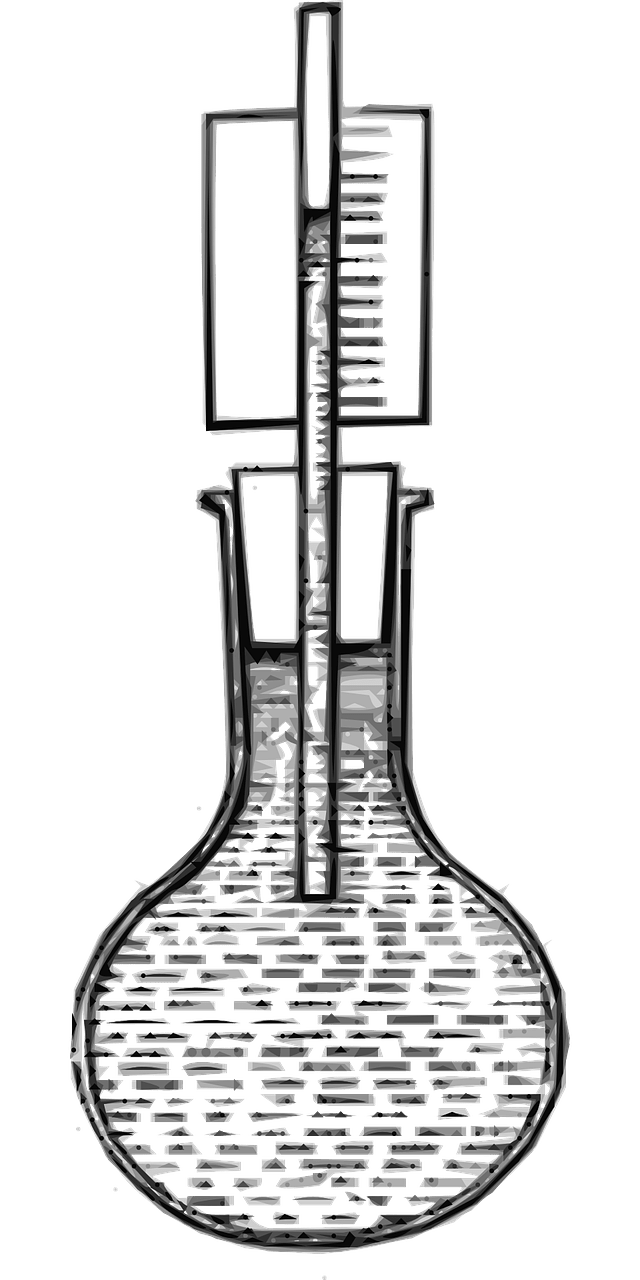 Flask,water,science,project,heat free image from