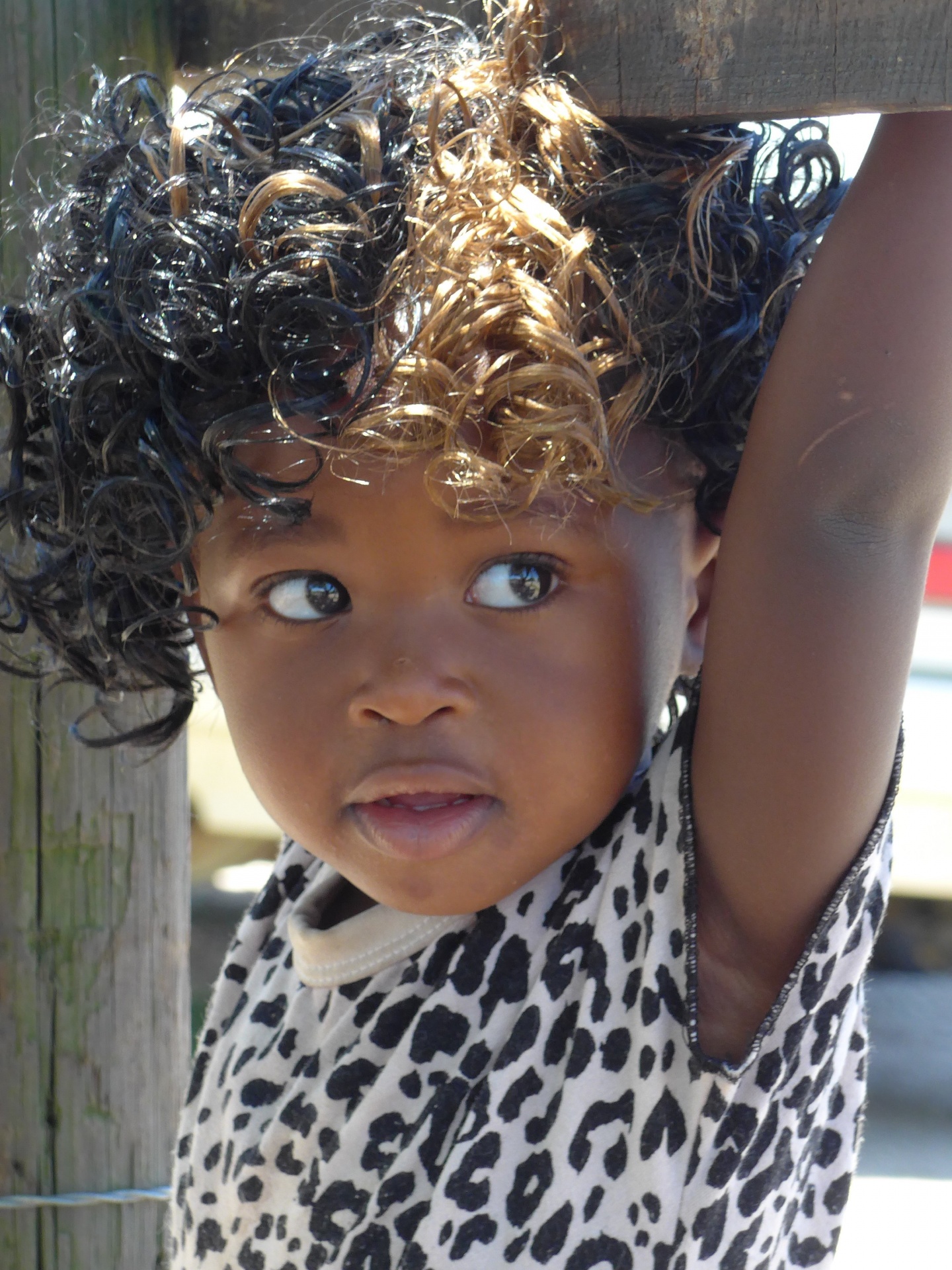 Edit free photo of Goldilocks,xhosa girl,hair do,beautiful child