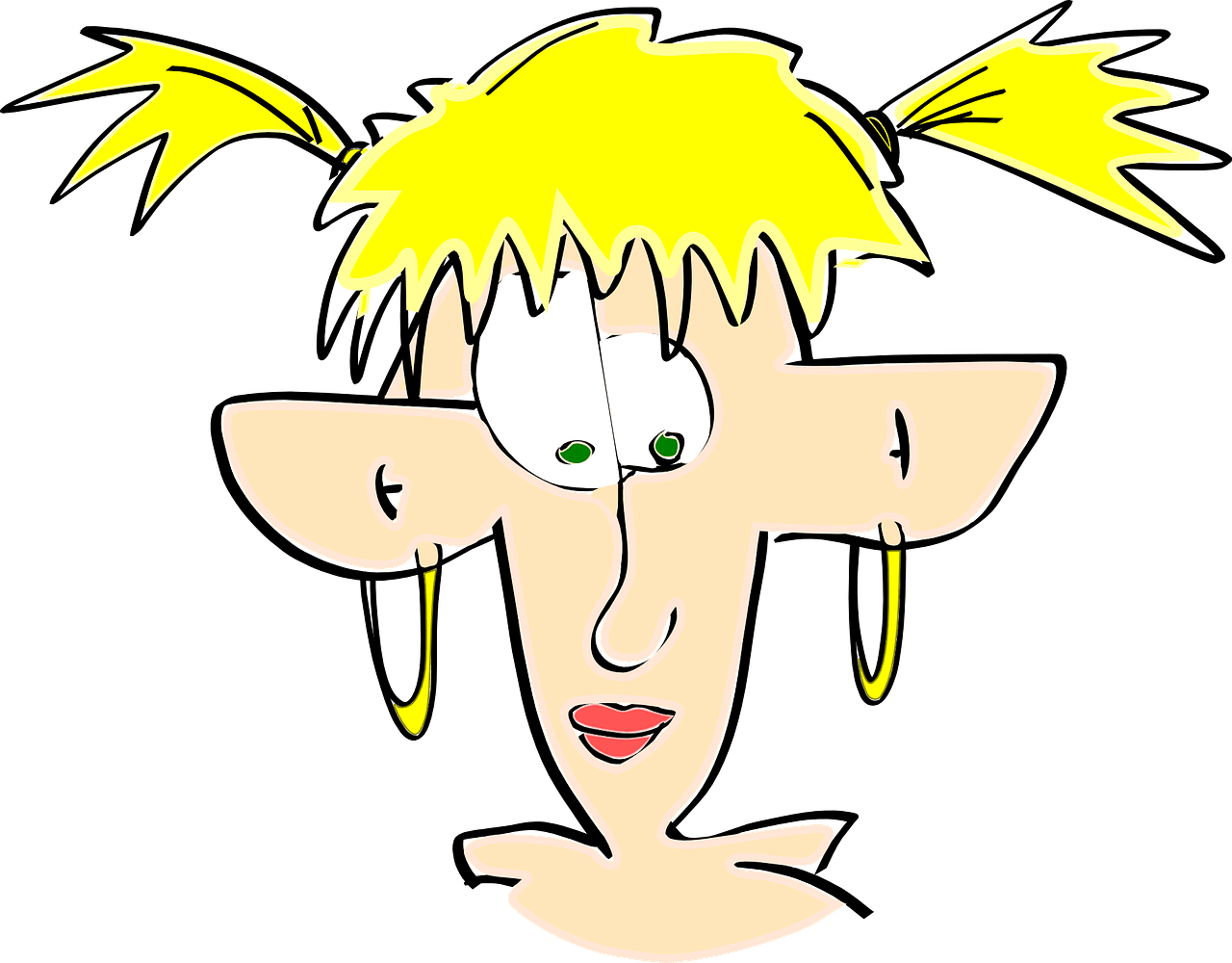 Head,lady,woman,girl,ears free image from