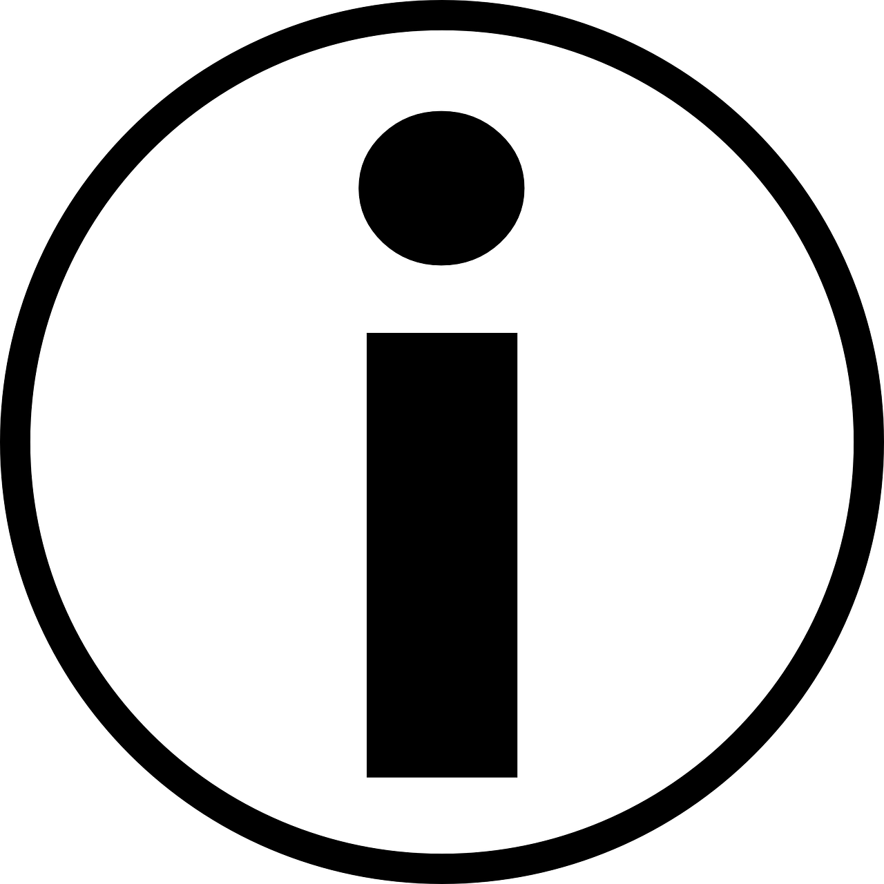 Download free photo of Information,info,symbol,circle,black from