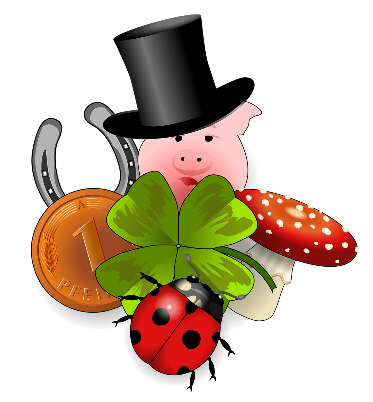 Luck,bad luck,auspicious symbols,new year's eve,new year free image