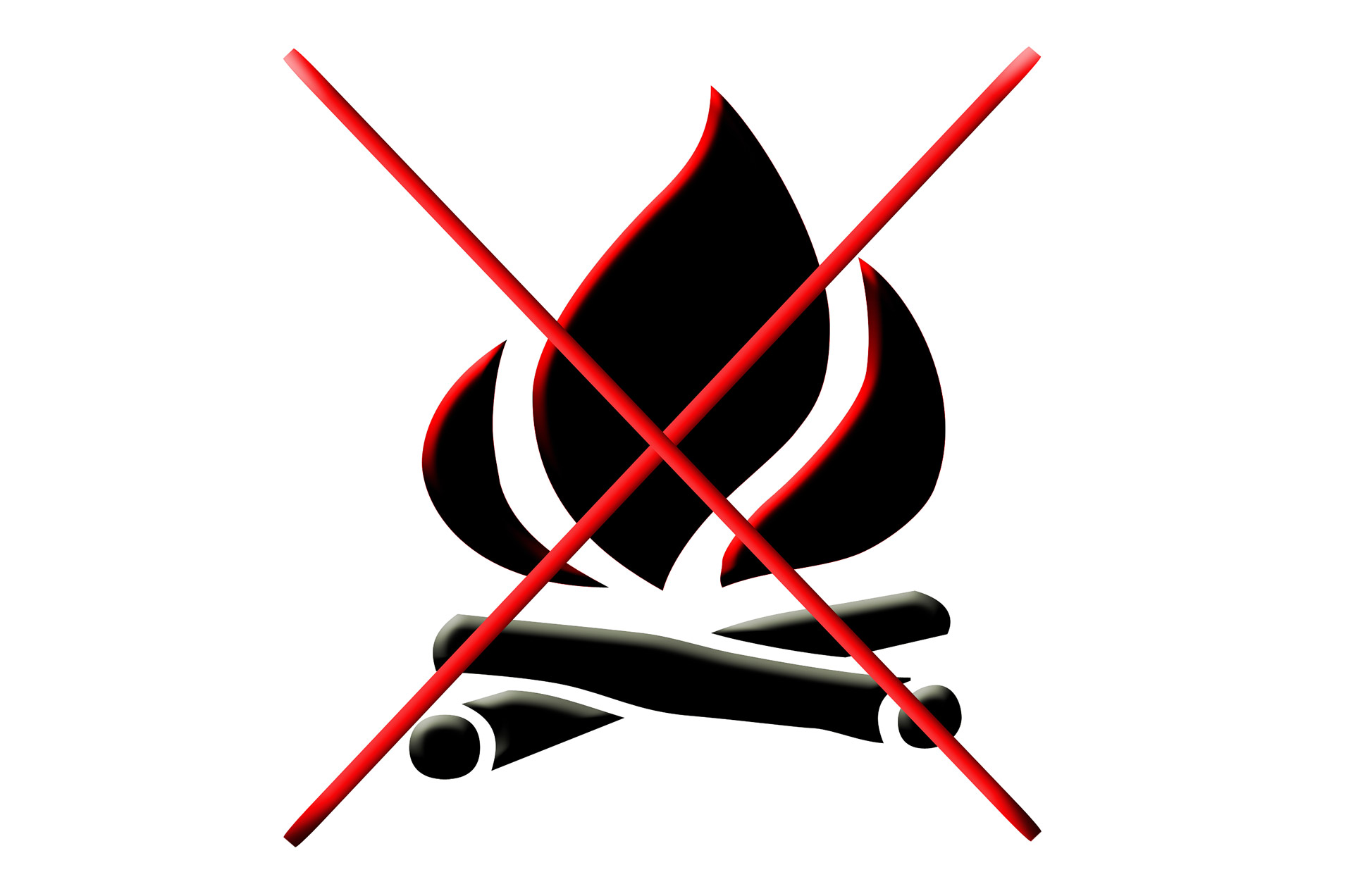 Open fires,prohibited,fire,danger,law free image from