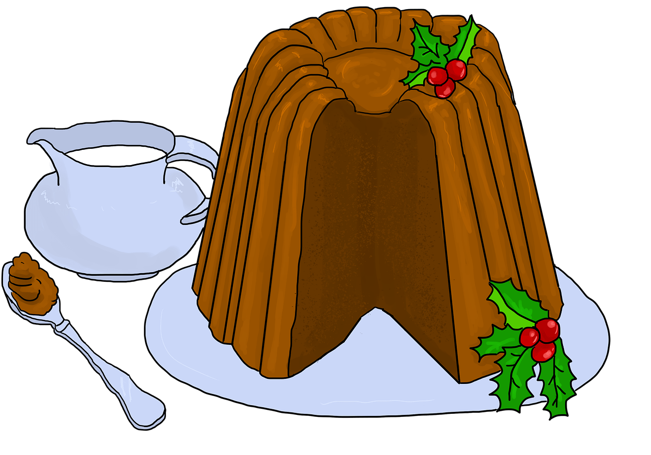 Pudding, christmas pudding, chocolate pudding, fruit pudding, dessert