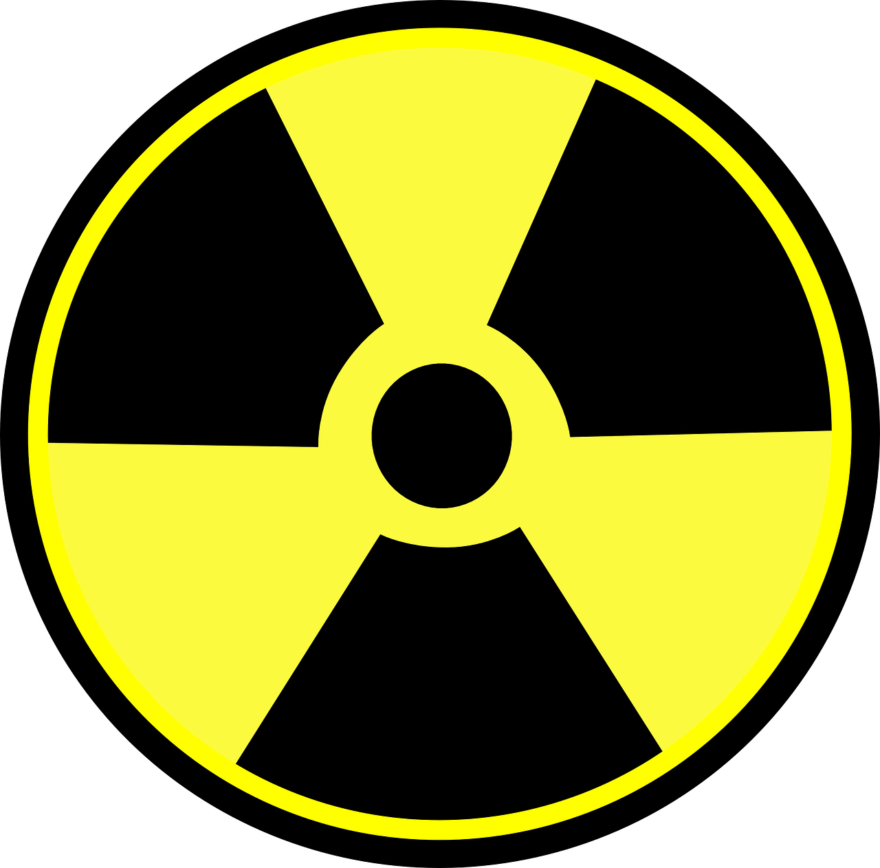 Radioactive,danger,nuclear,radioactivity,caution free image from