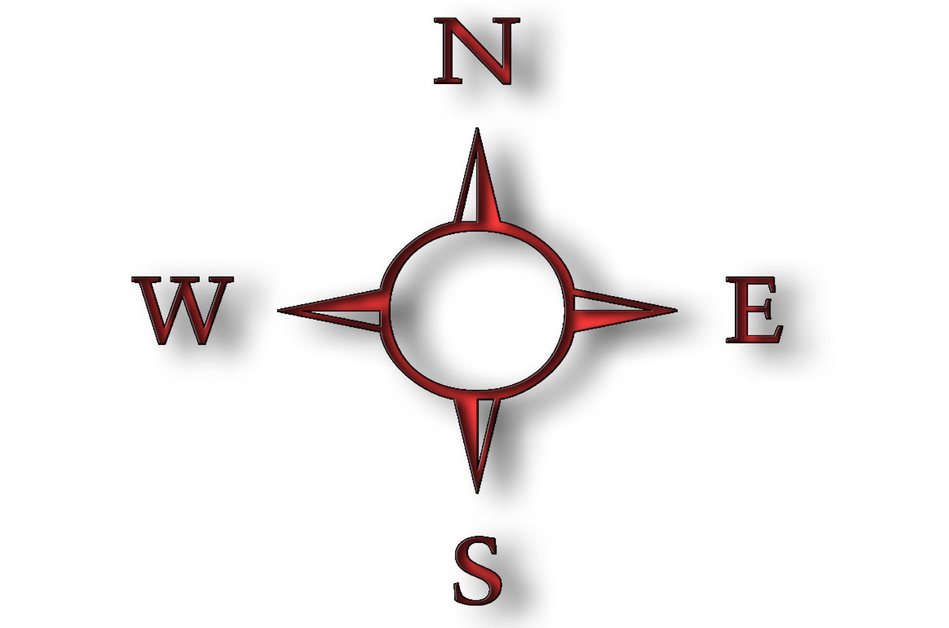 Compass,rose,map,black,icon free image from