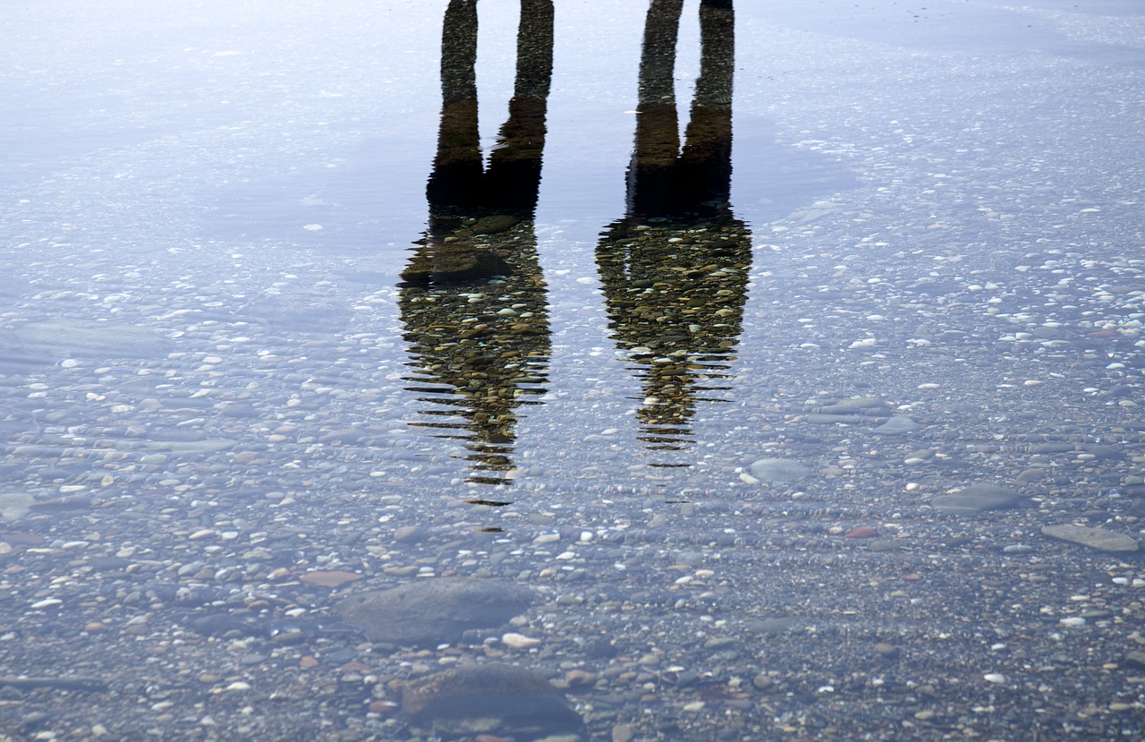 Edit free photo of Reflection,shadow,gravel,marine,water