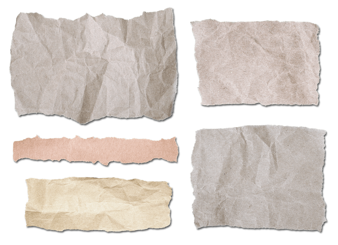 Torn,paper,ripped,collection,parchment free image from