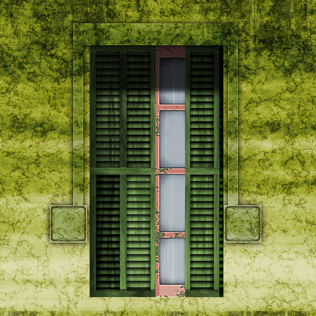 Window,curtain,wall,old,scratched free image from