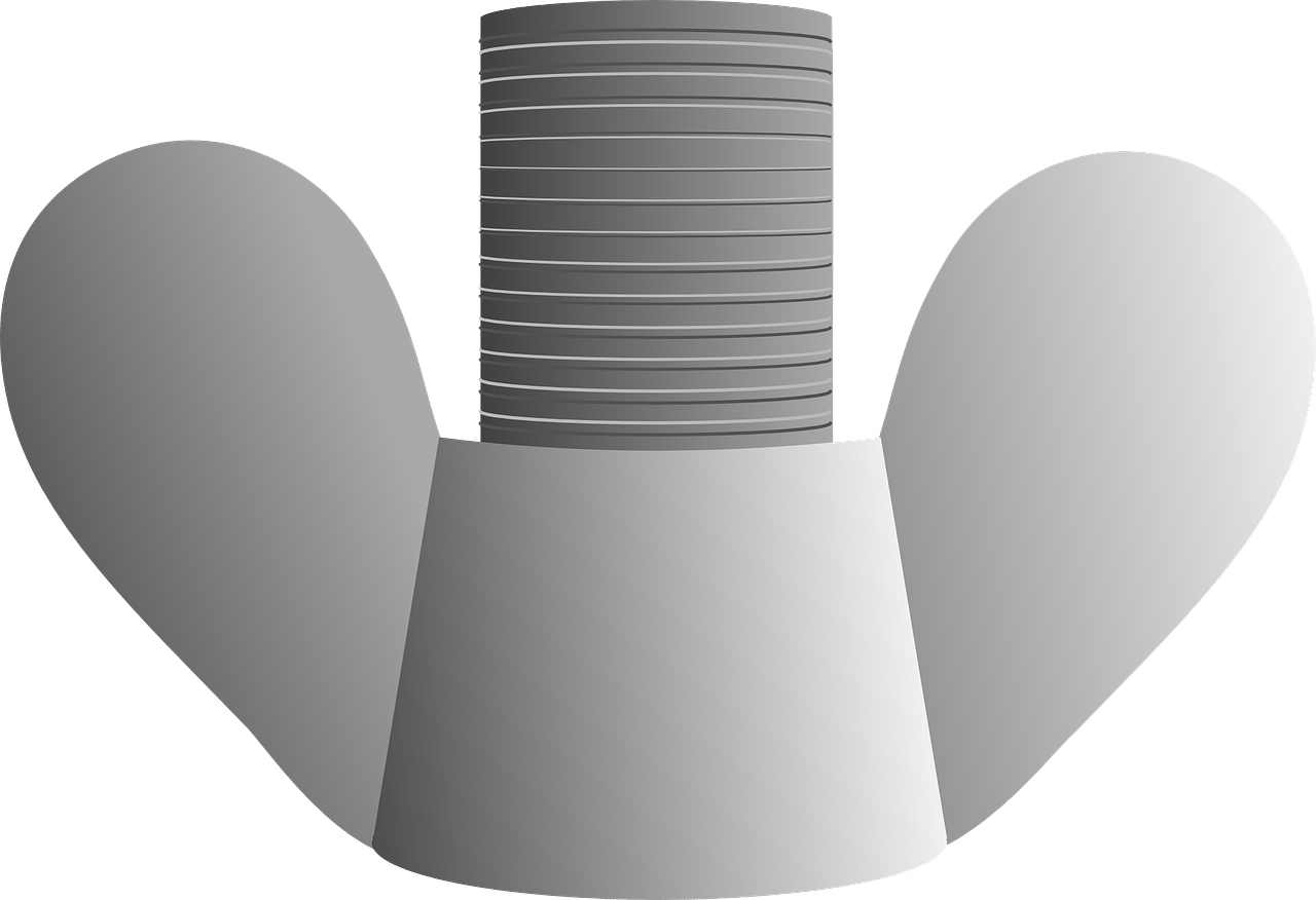 Wingnut,wing nut,winged nut,thumb nut,butterfly nut free image from