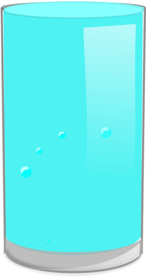 Tumbler,glass,clear,blue,clear blue glass free image from