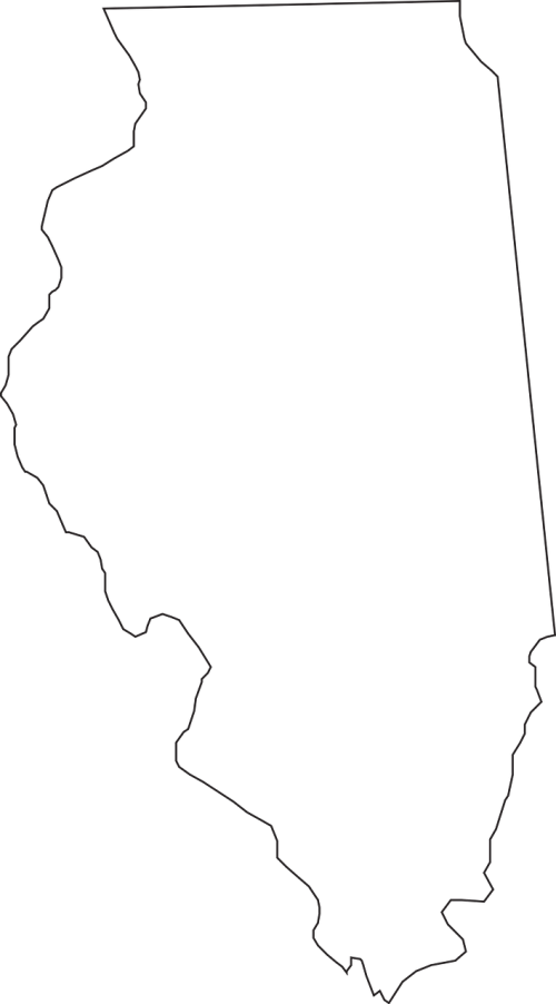 Illinois,state,map,geography,united free image from