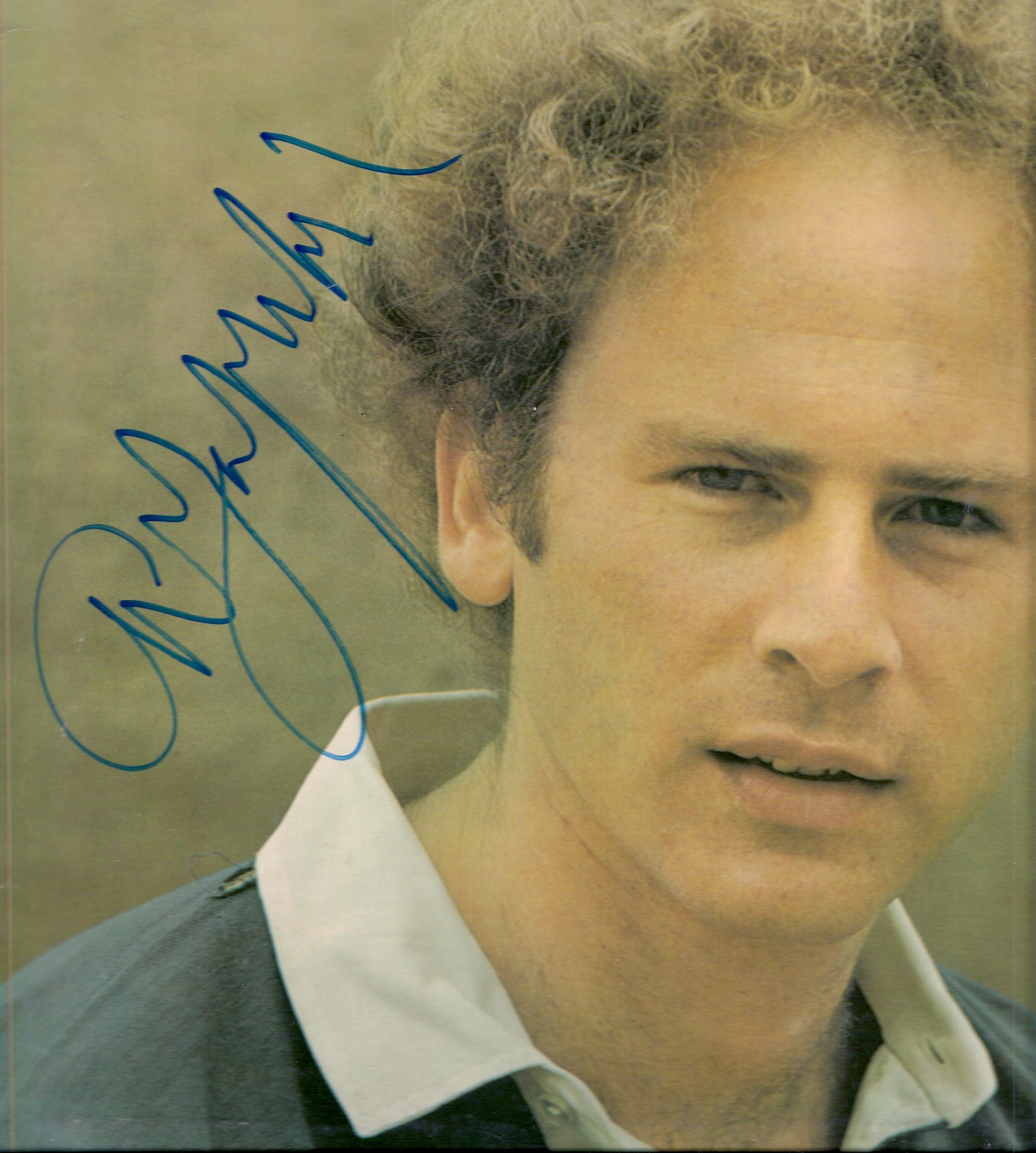 Art Garfunkel signed solo LP Autograph Live