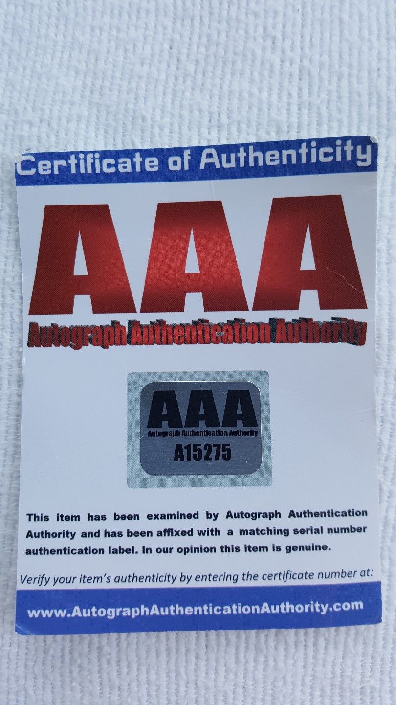 Autograph Authentication Authority (AAA) Autograph Live