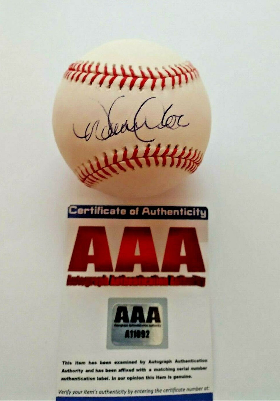 Autograph Authentication Authority (AAA) Autograph Live