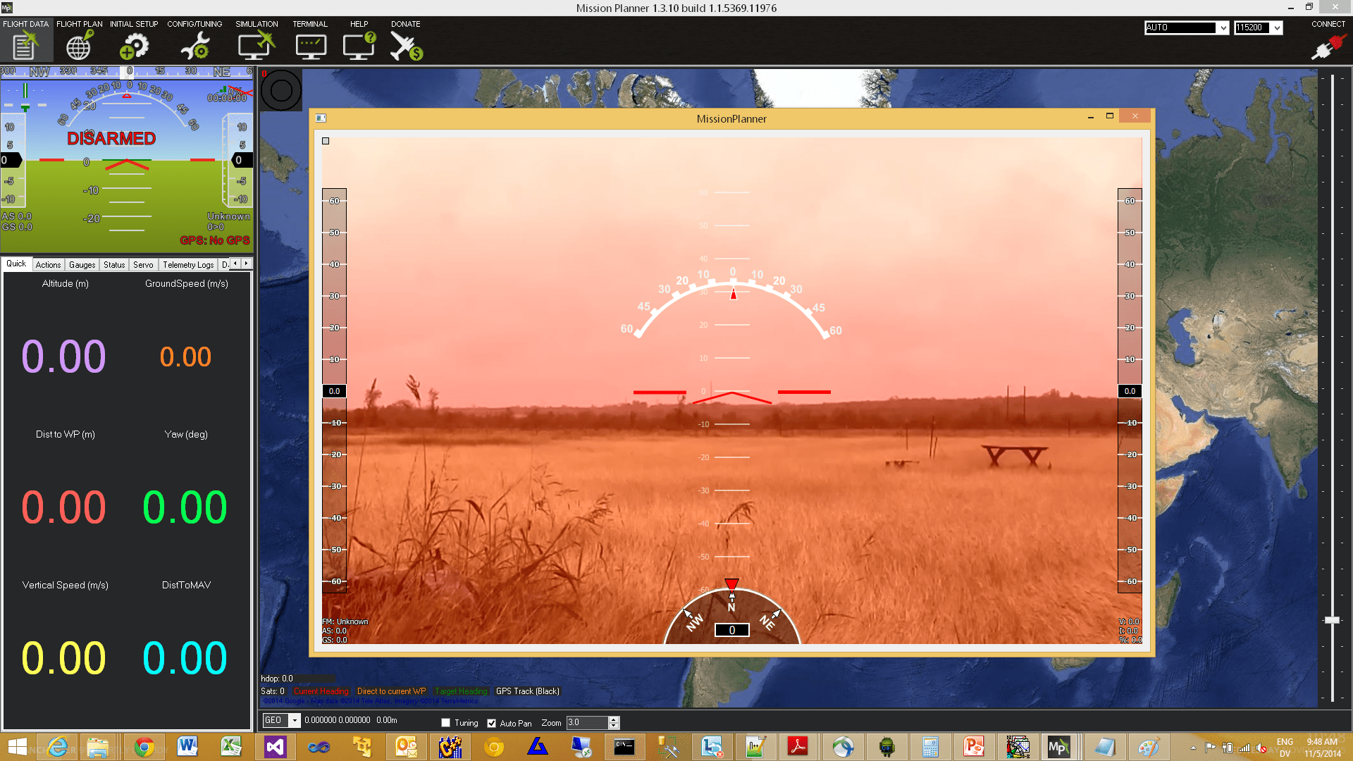 How to setup a Mission Planner HD-Video HUD using GStreamer and 