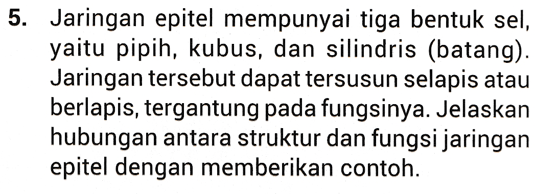 Jaringan Hewan - Tanya MIPI