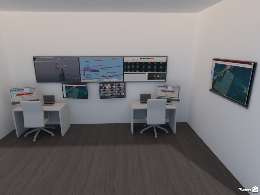 SailGP 2 Free Online Design 3D Office Floor Plans by Planner 5D