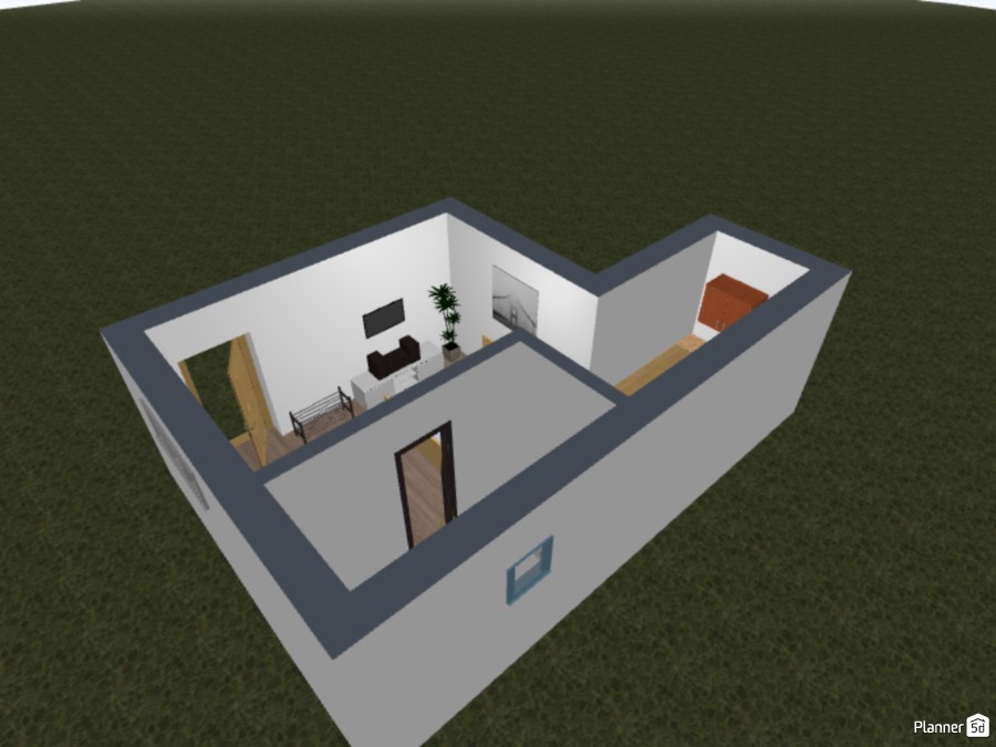 Backroom Free Online Design 3D Apartment Floor Plans by Planner 5D