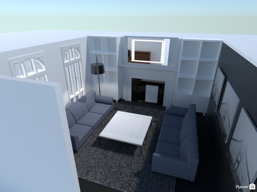 Living Room Free Online Design 3D Living Room Floor Plans by Planner 5D