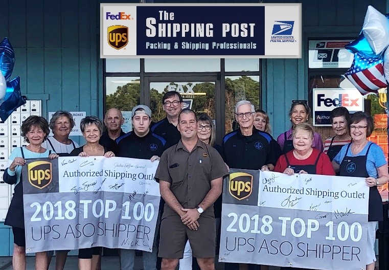 Shipping Store in Port Charlotte, FL Recognized in the UPS Authorized