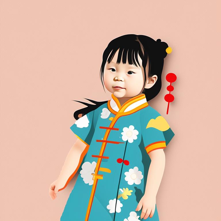 FoulRabbit 4 year old Chinese girl