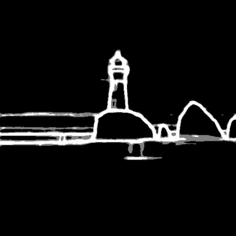 FoulRabbit lighthouse by the sea, cannon beach Oregon at night