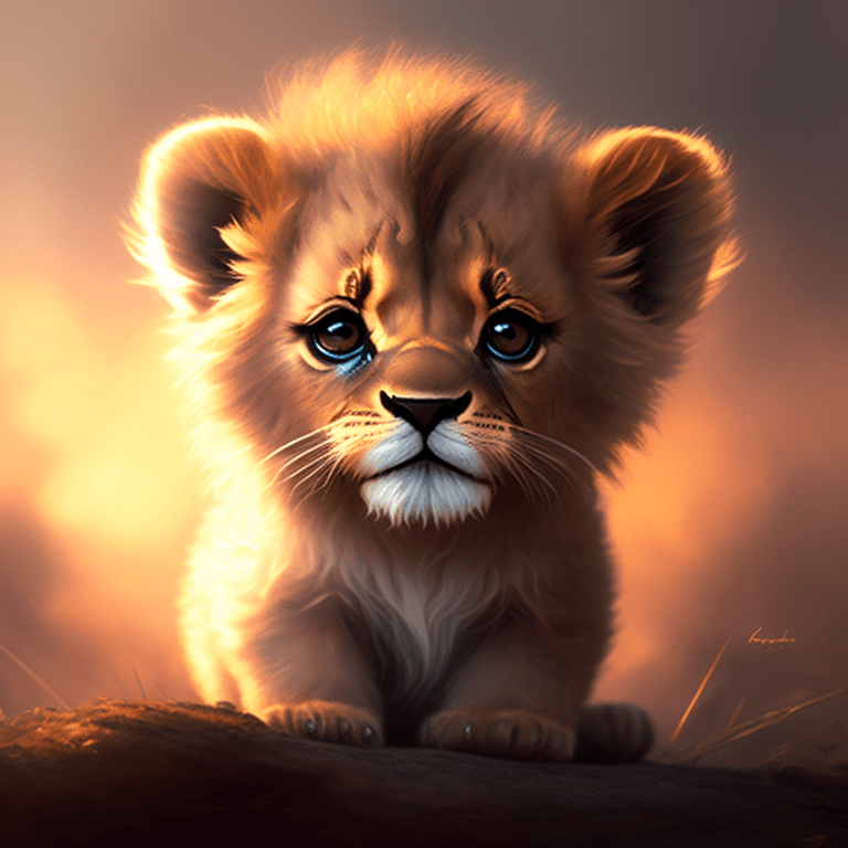 Cute Lion
