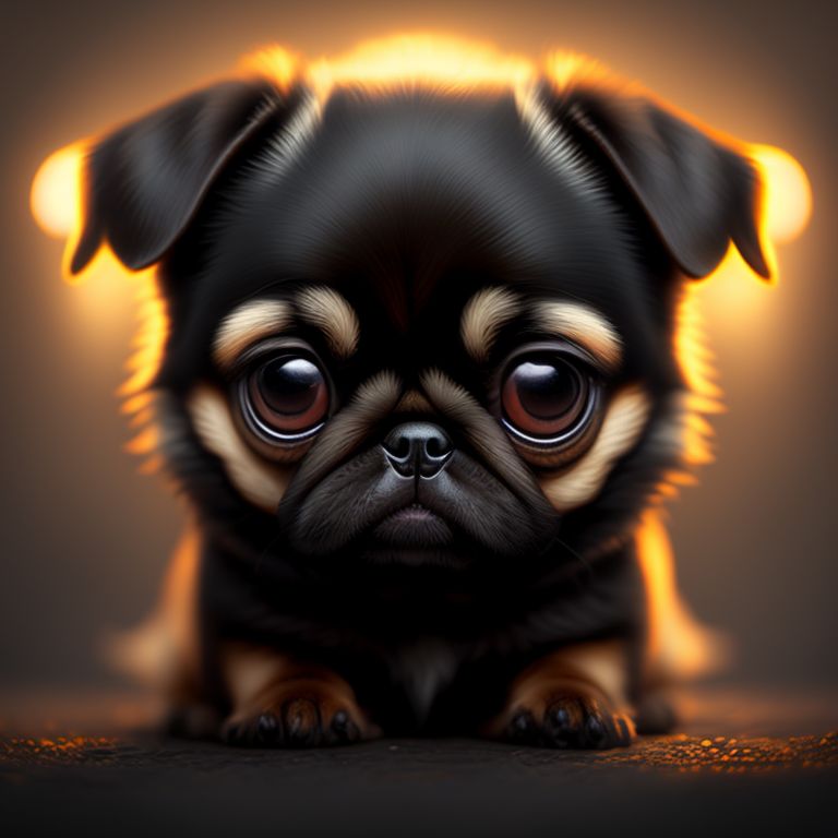 sveltebear650 police pug dog