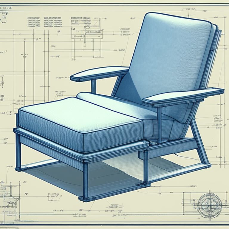 addison A dux lounge chair with ottoman