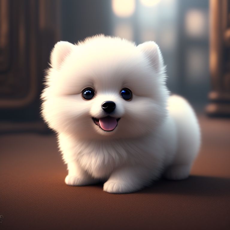 Cute Baby Pomeranian Puppies