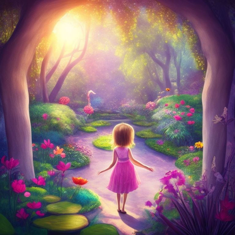 sillygull356 Lily's Dream Garden, One day, a little girl named Lily stumbled upon the magical