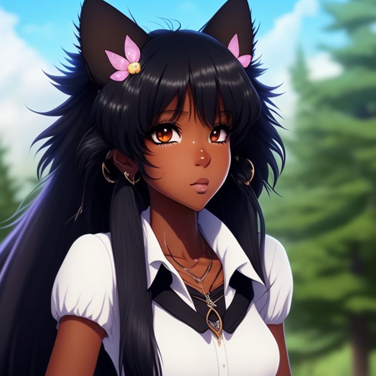 Dark Skinned Anime Characters Female