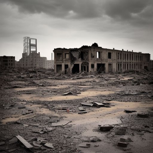 Desolate Urban Landscape