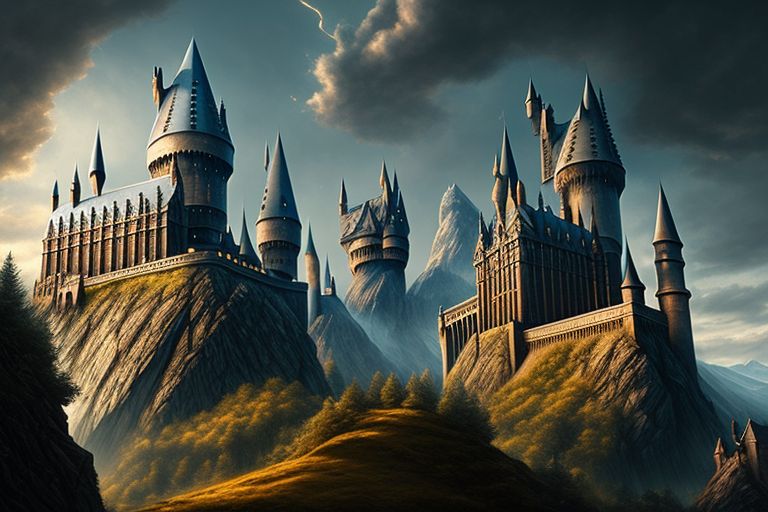 Harry Potter Concept Art Hogwarts