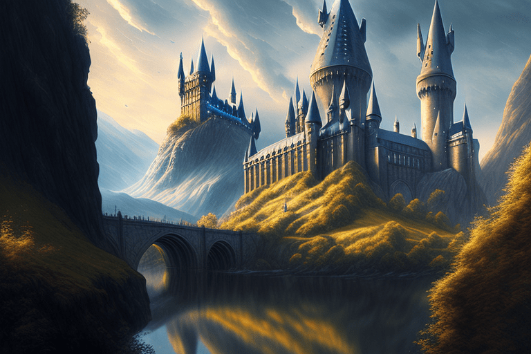 Harry Potter Concept Art Hogwarts