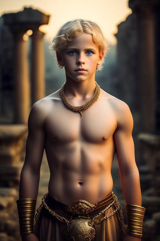 grandgoose615 realistic photo of a 12 years old handsome blond boy in