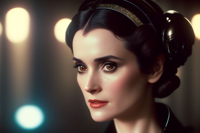 dotingbear869 Winona Ryder as Princess Leia
