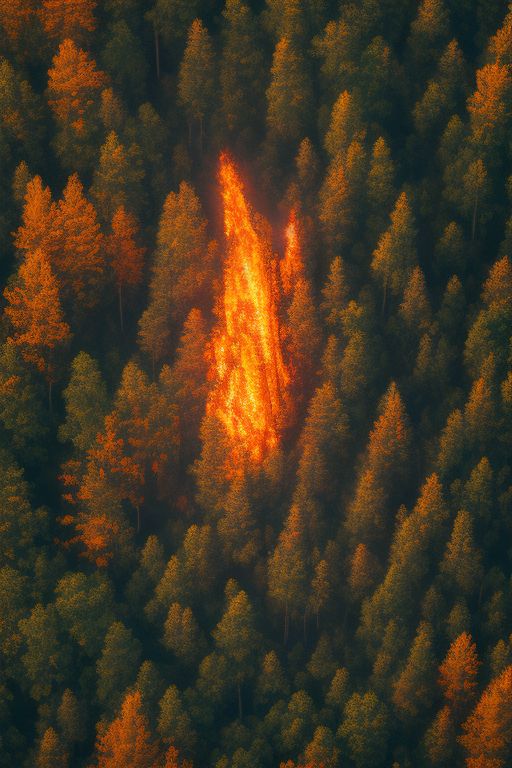 drabokapi966 Wild fire in a forest