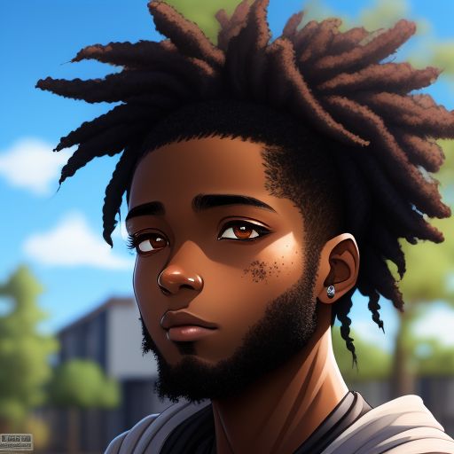 Share 70+ black anime with dreads in.cdgdbentre