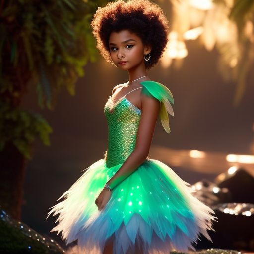 perkyraven846 Yara Shahidi as Tinkerbell