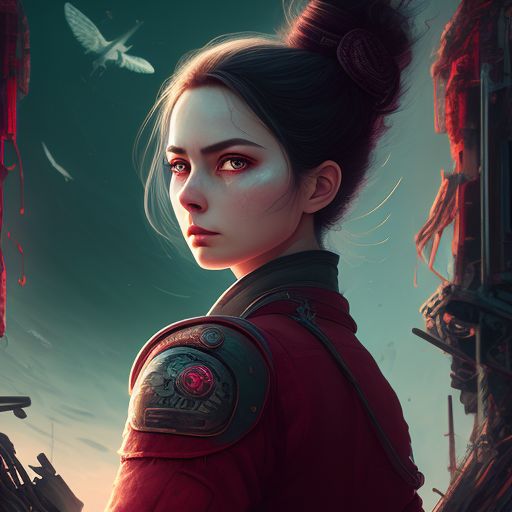 suddengoat643 In a dystopian future, a female protagonist named Ava