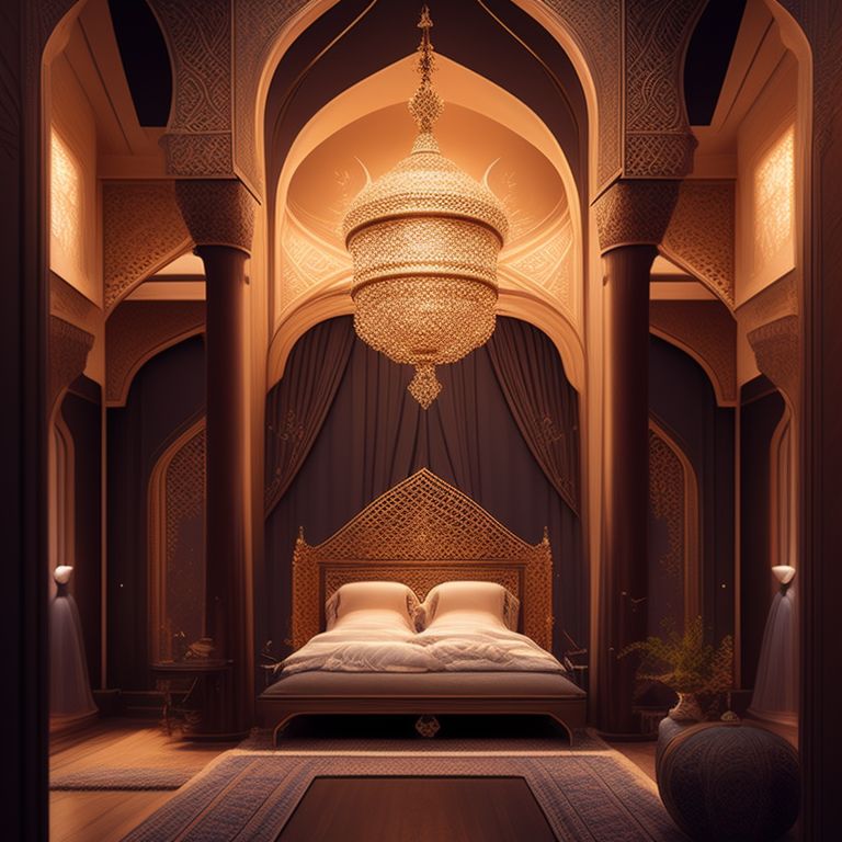 inferiorram236 acient persian bedroom