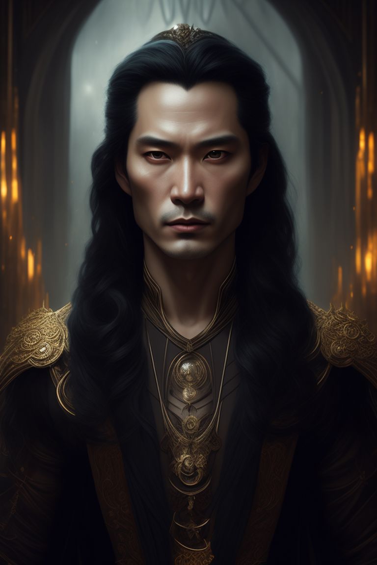 Beautiful Male Vampire