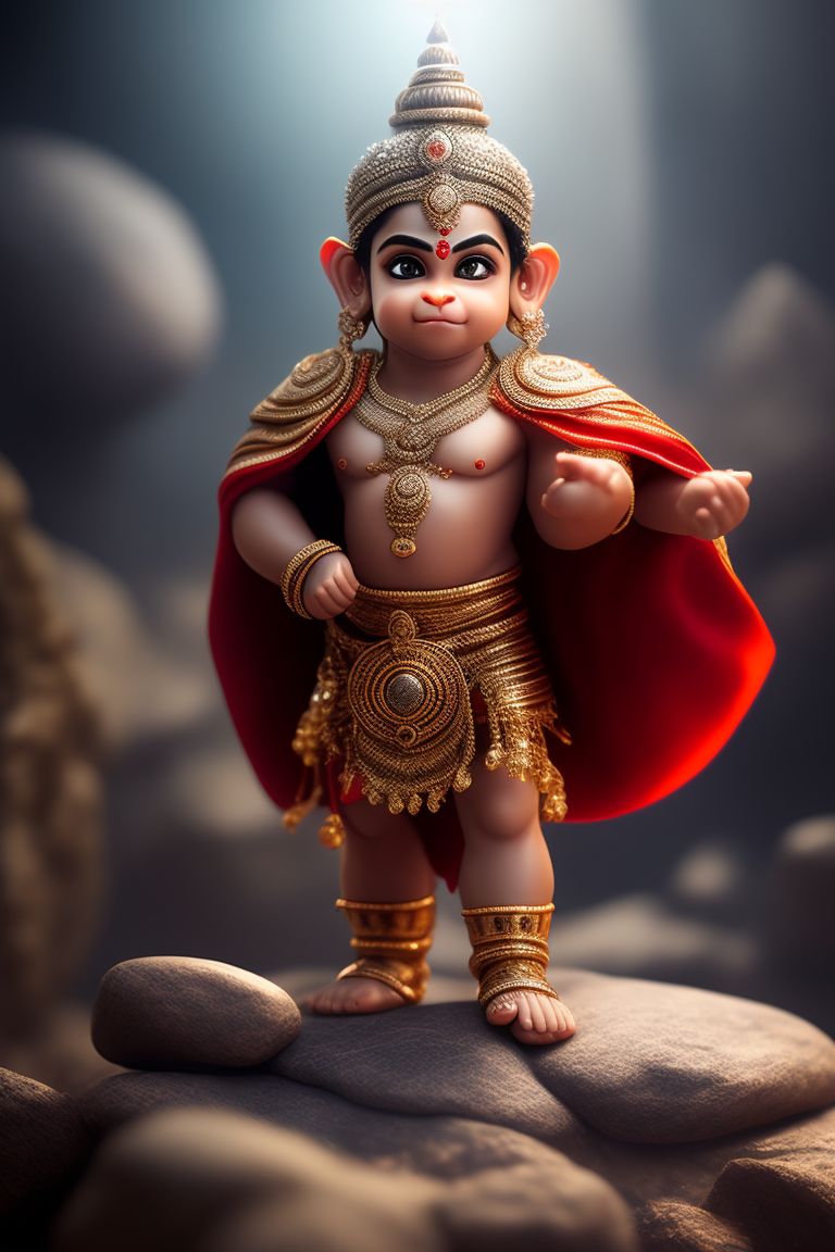 Top 999+ cute baby hanuman images Amazing Collection cute baby