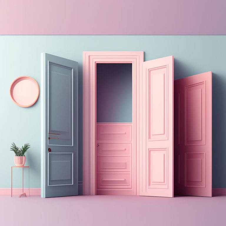 lameslug106 3 wall room with 5 doors