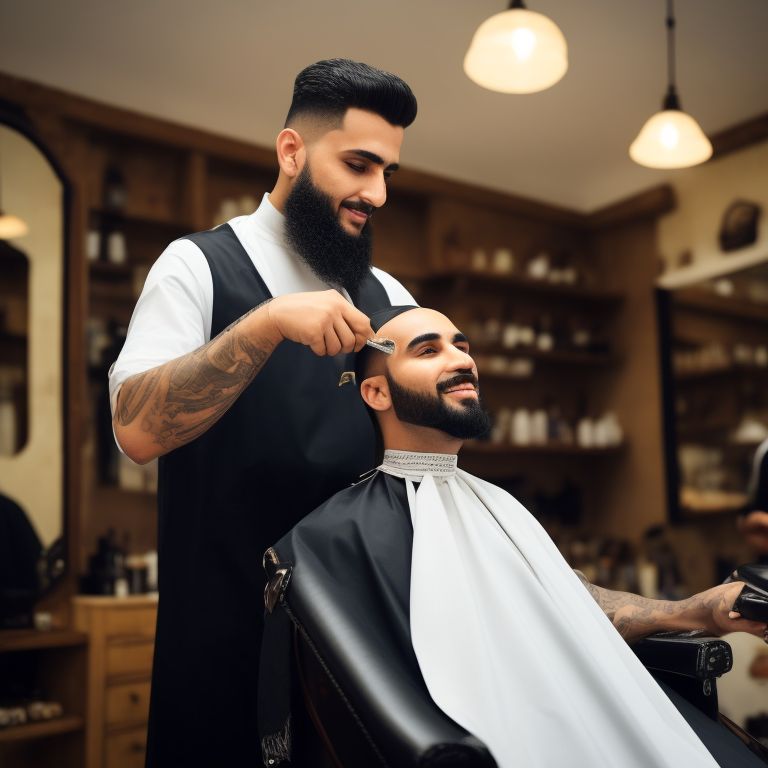 mediumshark168 Title A Traditional Arab Barber Experience Barber